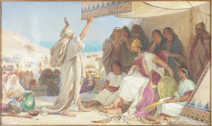Elija vor König Ahab